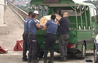 15 Temmuz Şehitler Köprüsü’nde feci kaza: Motosikletli...