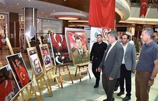 15 Temmuz temalı sergi ve anı defteri açıldı