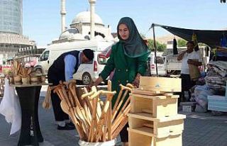 162 gündür yıkılan iş yerinin bulunduğu yerde...