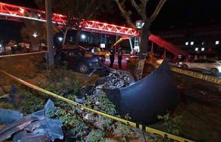 16 yaşındaki sürücü otomobil ile makas atarken...