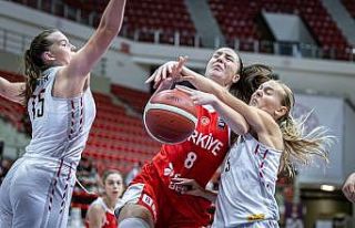 18 Yaş Altı Kız Basketbol Milli Takımı çeyrek...