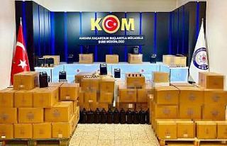 1 milyon liralık sahte alkol ve elektronik sigara...