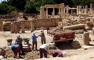 45 derece sıcakta tarihe dokunuş