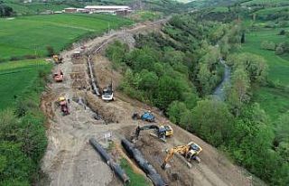 5 ilçeyi ilgilendiren dev proje devam ediyor