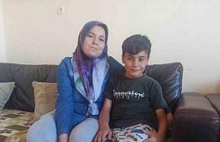 8 yaşındaki Abdullah, 3 yaşında geçirdiği kazada...