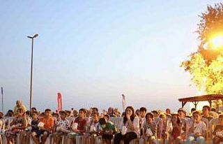 Açık havada sinema keyfi