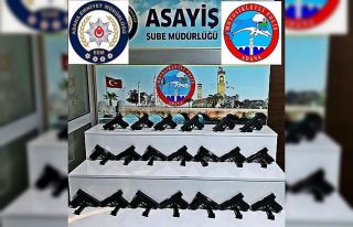 Adana polisi 1 ayda 483 silah ele geçirdi