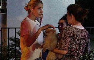 Adana’da korkutan yangın: Bir apartman sakini kucağında...