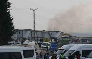 Adana’da SASA fabrikasında yangın: 2 yaralı