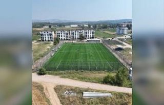 Akçalar’a futbol sahası