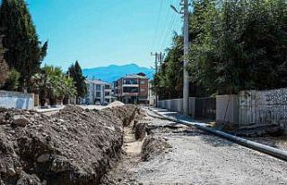 Akyazı’da 3 bin 500 metrelik içme suyu hattı...