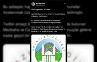 Akyazı’da şap hastalığı alarmı