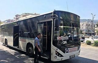 Alanya’da taksi ve halk otobüsleri denetlendi