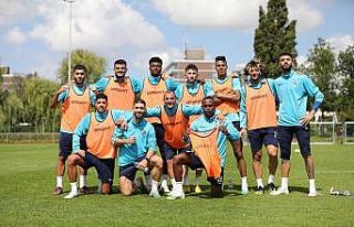 Alanyaspor, Hollanda kampındaki ilk antrenmanını...