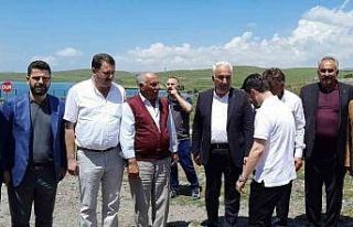 Altay, Başkan Köken’i Arpaçay’da ağırladı