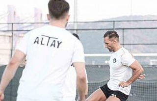 Altay’da Marco Paixao, antrenmanlara başladı