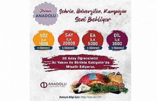 Anadolu Üniversitesi başarılı öğrencileri Eskişehir’de...