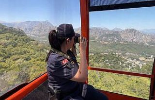 Antalya’da jandarma orman denetimlerini sıklaştırdı
