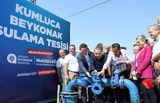 Antalya’da sulama birliklerinin elektrik maliyetlerinin...