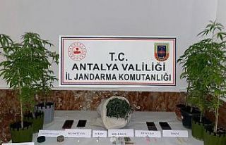 Antalya’da uyuşturucu operasyonunda 17 gözaltı