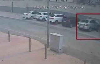 Araçtan hırsızlık yapan şüpheli, polisten kaçamadı