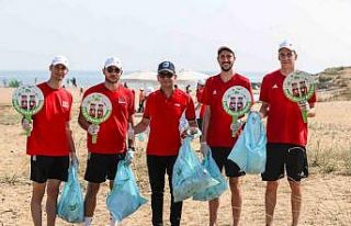 Aras Kargo ve TVF, kıyı temizliği etkinliği gerçekleştirdi