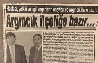 Argıncık’ın 30 yıllık hayali