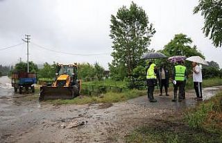 Aşırı kuvvetli yağışa Sakarya Büyükşehir...