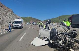 Aşkale’de feci kaza: 1 ölü, 7 yaralı