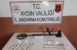 Aydın’da jandarma tarihi eser kaçakçılarına...