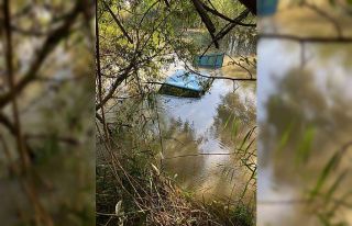 Aydın’da otomobil Menderes Nehri’ne düştü