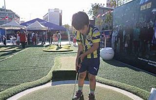 Bağcılar’da mini golf etkinliği düzenlendi