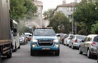 Bahçelievler Belediyesi sivrisineklerle mücadele...