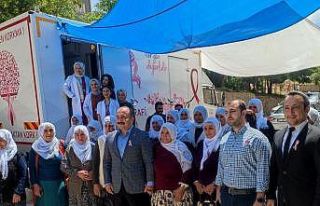 Bahçesaray’da meme kanseri taraması