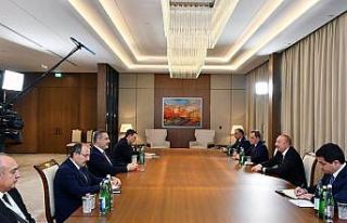 Bakan Fidan, Azerbaycan Cumhurbaşkanı Aliyev tarafından...