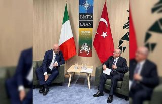 Bakan Güler, İtalya Savunma Bakanı Crosetto ile...