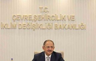 Bakan Özhaseki: “11 bin 253 metrekare gürültü...