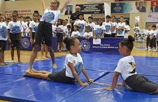 Balıkesir’de çocuklar yaz spor okullarına koştu