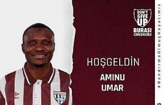 Bandırmaspor, Aminu Umar ile 1 yıllık sözleşme...