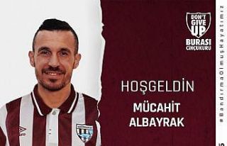 Bandırmaspor, Mücahit Albayrak ile 1 yıllık sözleşme...