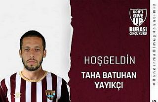 Bandırmaspor, Taha Batuhan ile 3 yıllık sözleşme...