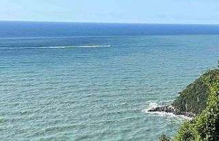 Bartın’da denizde kaybolan genci arama çalışması...