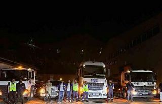 Bartın’daki sel felaketine yardım için yola çıktılar