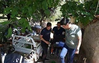 Başkan Genç’ten, bedensel engelli bireye anlamlı...