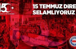 Başkan Kurter’den 15 Temmuz açıklaması