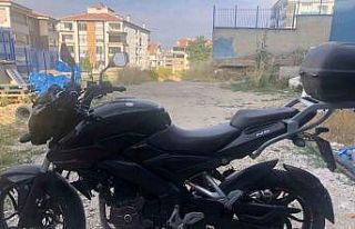 Başkentte motosiklet hırsızlığı güvenlik kamerasında