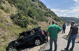 Başkentte trafik kazası: 1 yaralı