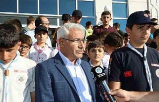 Battalgazi’de depremzede öğrencilere izcilik kampı