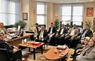 Bayırköy heyeti Cumhurbaşkanlığı Külliyesinde