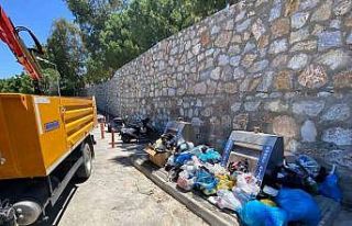 Bayram haftasında 6 bin ton atık toplandı